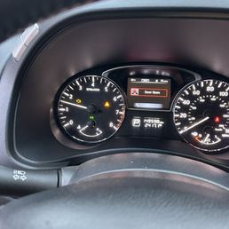 Check engine light.