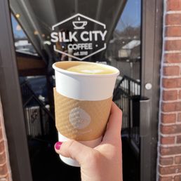 Exterior outside entrance of Silk City Coffee - Manchester, Connecticut Exterior outside entrance of Silk City Coffee - Manchester, Connecticut