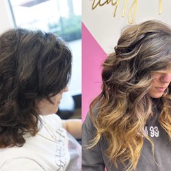 The Edit Hair Lounge - Beaded weft extensions and balayage