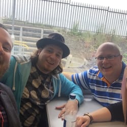 Carrickfergus Train Station - Chris is a douche