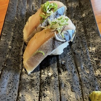 Makoto Japanese Restaurant - Saba (mackeral) sushi - Japanese Near Me - Eugene, Oregon Makoto Japanese Restaurant - Saba (mackeral) sushi - Japanese Near Me - Eugene, Oregon