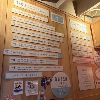 Redheaded Stranger - Menu as of July 2026 - Tacos Near Me - Nashville, Tennessee Redheaded Stranger - Menu as of July 2026 - Tacos Near Me - Nashville, Tennessee
