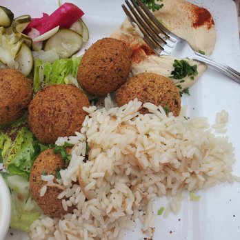 Mediterranean Bistro - Falafel plate...yum - Mediterranean Near Me - Porter Ranch, California Mediterranean Bistro - Falafel plate...yum - Mediterranean Near Me - Porter Ranch, California