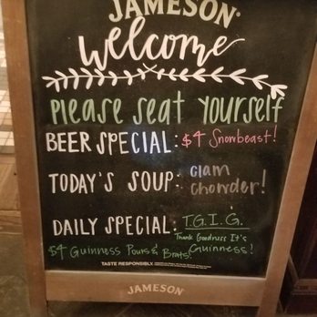 Brazen Head Irish Pub - Specials - Pubs Near Me - Omaha, Nebraska