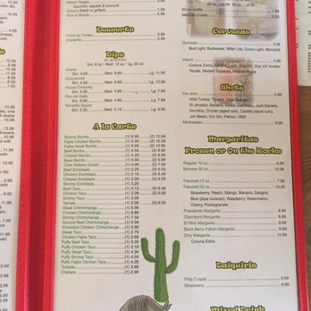 Armadillo Mexican Grill - Menu - Mexican Near Me - Mansfield, Louisiana