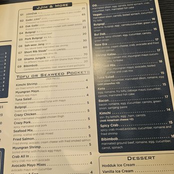 Ghama Zone - Menu - Korean Near Me - Round Rock, Texas