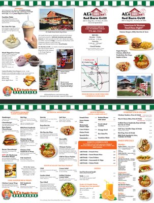 Menu photo 1 Al's Red Barn Grill Fort Pierce, FL