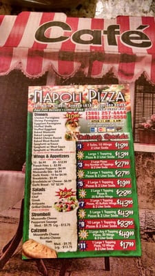 Menu photo 2 Napoli Pizza Daytona Beach, FL Menu photo 2 Napoli Pizza Daytona Beach, FL