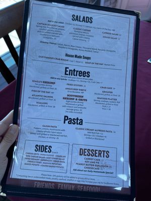 Menu photo 2 Seagle's Restaurant St. Marys, GA Menu photo 2 Seagle's Restaurant St. Marys, GA