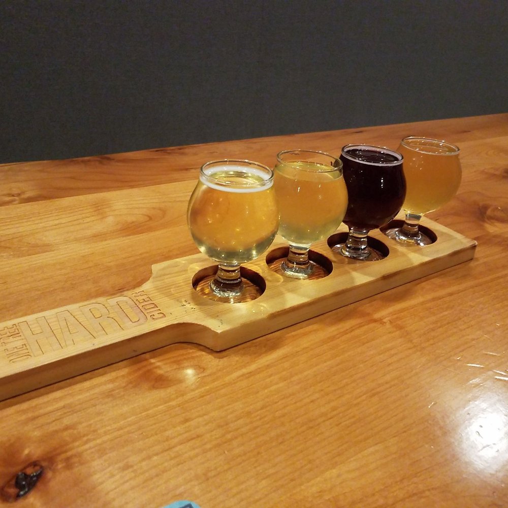 Flight of cider Flight of cider