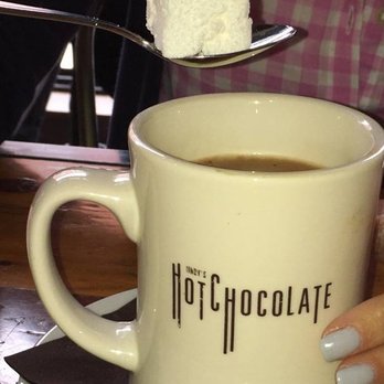 Mindy's Bakery - Half and half chocolate (espresso & hot chocolate) and house made marshmallow. Dessert in a cup. It was delicious. - Desserts Near Me - Chicago, Illinois Mindy's Bakery - Half and half chocolate (espresso & hot chocolate) and house made marshmallow. Dessert in a cup. It was delicious. - Desserts Near Me - Chicago, Illinois