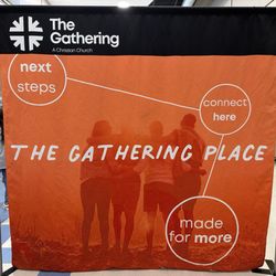 The Gathering Christian Church - The Gathering place in the lobby of the school where The Gathering meets.