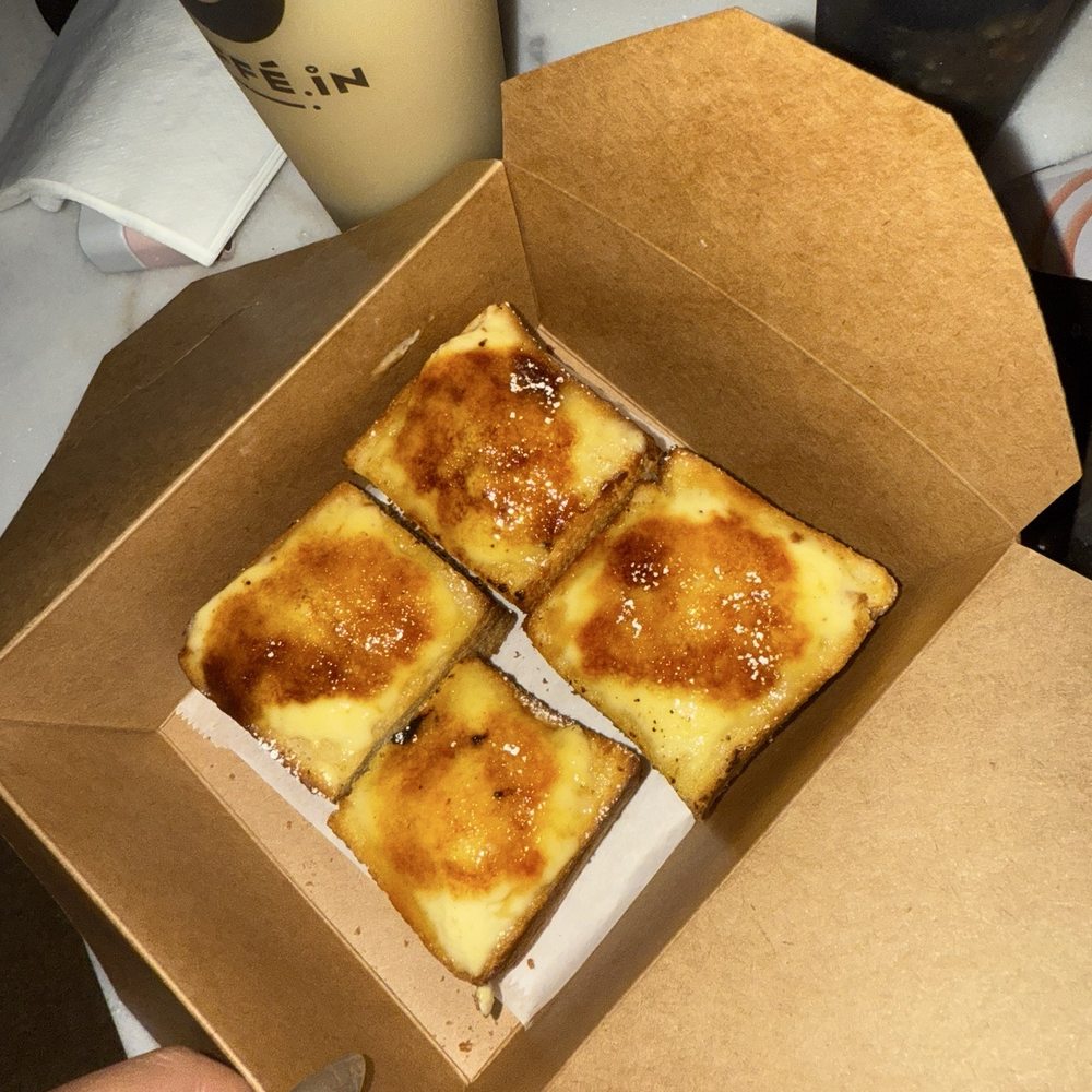 CAFFE:iN - Santa Clara - Crème brûlée - Coffee & Tea Near Me - Santa Clara, California