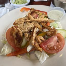 Santo Coyote Famous Salad - not as described on menu. "Mixed greens" was iceberg lettuce. Santo Coyote Famous Salad - not as described on menu. "Mixed greens" was iceberg lettuce.