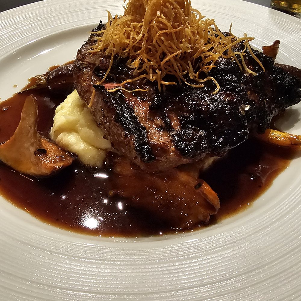Barley and Boar - Iberico Pork with locally foraged Chanterelles. Were they morels, I'm not sure how better it could have been. Divine! - Pubs Near Me - Atascadero, California Barley and Boar - Iberico Pork with locally foraged Chanterelles. Were they morels, I'm not sure how better it could have been. Divine! - Pubs Near Me - Atascadero, California