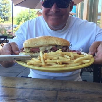 Putah Creek Cafe - Pastrami Sami and fries - Breakfast & Brunch Near Me - Winters, California