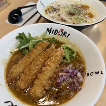 Midori Ramen - Shrimp Tempura + Chicken Truffle - Ramen Near Me - Scarborough, Ontario Midori Ramen - Shrimp Tempura + Chicken Truffle - Ramen Near Me - Scarborough, Ontario