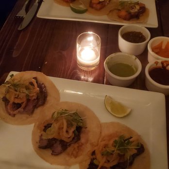 El Nopalito - Three different sets of tacos. - Mexican Near Me - Haddonfield, New Jersey