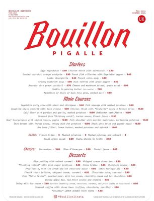 Bouillon Pigalle by null