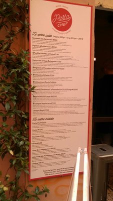 Menu photo 6 Pasta Chef Rome, RM Menu photo 6 Pasta Chef Rome, RM