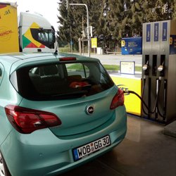 JET-Tankstelle - Tankvorgang