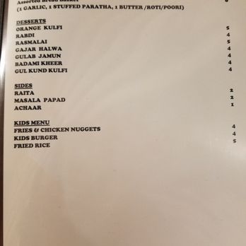 Sigree Indian Resturant and Banquet - Menu 4 - Indian Near Me - Addison, Texas Sigree Indian Resturant and Banquet - Menu 4 - Indian Near Me - Addison, Texas