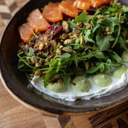 Woodblock - Arugula Salad