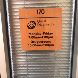 Quest Diagnostics Sign
