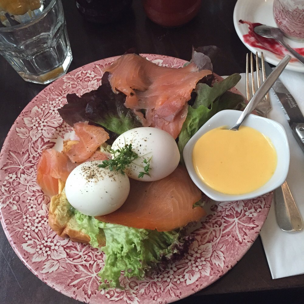 Gartine - Salmon Eggs Benedict :) - Breakfast & Brunch Near Me - Amsterdam, New Hampshire