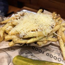 Try GARLIC PARMESAN FRIES