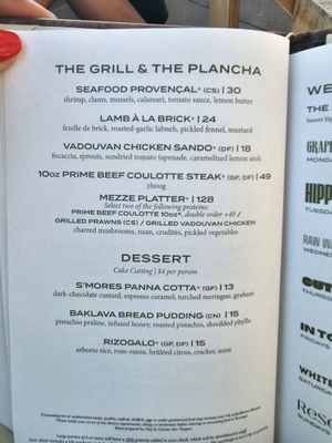 Menu photo 2 The Rooftop Bar Oceanside, CA