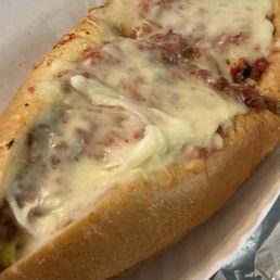 Pizza steak. Pizza steak.