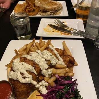 The Owl House - Gluten free fish fry and vegan tuna melt - New American Near Me - Rochester, New York The Owl House - Gluten free fish fry and vegan tuna melt - New American Near Me - Rochester, New York