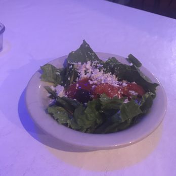 Olympic Flame Restaurant - The small side salad- from our most recent visit. - Mediterranean Near Me - Des Moines, Iowa