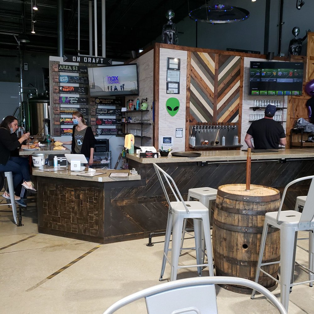 the inside of a brewery the inside of a brewery