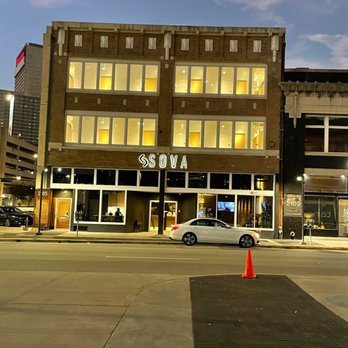 Sova - Exterior of Hotel. Picture taking across the street in pay by the day parking lot for customers. - Hotels Near Me - Dallas, Texas Sova - Exterior of Hotel. Picture taking across the street in pay by the day parking lot for customers. - Hotels Near Me - Dallas, Texas