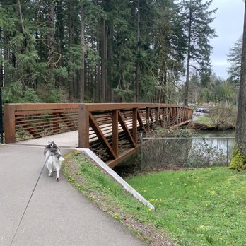 Lacamas Park - Bridge to parking lot - Parks Near Me - Camas, Washington