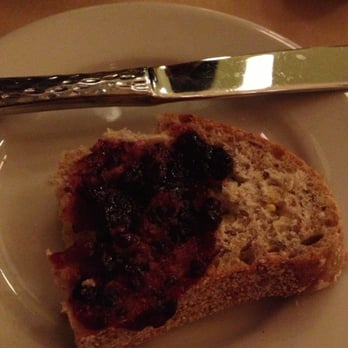 Linn's Restaurant - Bread with olallieberry jam. - American Near Me - Cambria, California