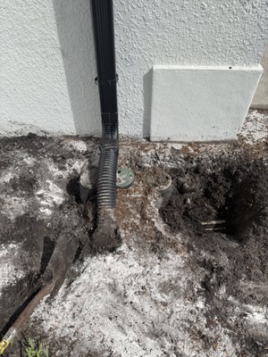Vale’s relocation & French drain - This is valves relocation with French drain install Vale’s relocation & French drain - This is valves relocation with French drain install