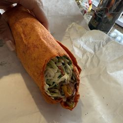 Elaine's Classic American Sandwiches - A made my way tomato wrap!