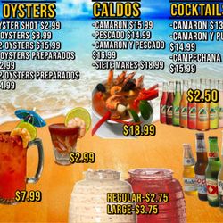 Mariscos Las Palmas - Drinks