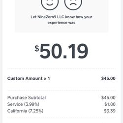 The Shop by NineZero9 - My receipt for an empty box. Thank you again for fixing the mishap by providing a box with the item
