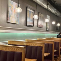 The Flipside Restaurant - Inside- Beautiful paintings