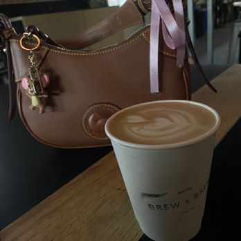 The Brew & Brew - Cappuccino w/ caramel - Breakfast & Brunch Near Me - Austin, Texas