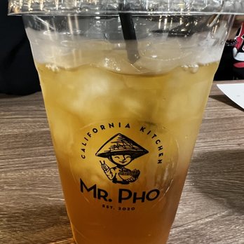 Mr Pho California Kitchen - Jasmine iced tea - Vietnamese Near Me - Walnut, California Mr Pho California Kitchen - Jasmine iced tea - Vietnamese Near Me - Walnut, California