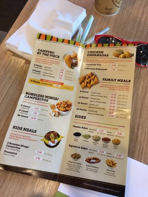 Menu photo 2 Pollo Campero Richardson, TX