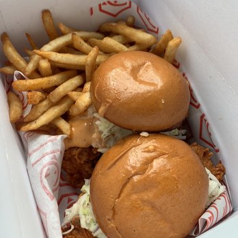 Chick Next Door - Combo 2: 2 sliders and fries - Chicken Shop Near Me - Glendale, California