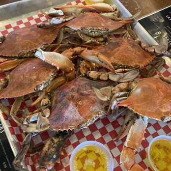 Pier 77 - Yummy in my tummy -- blue crabs. - Seafood Near Me - Fulton, Texas Pier 77 - Yummy in my tummy -- blue crabs. - Seafood Near Me - Fulton, Texas
