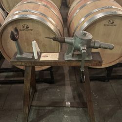 Magnotta Winery - Wine barrels & antique barrelling tools
