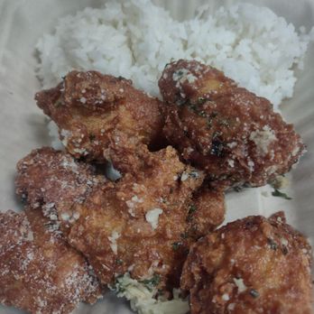 Barbers Point Bowling Center - Garlic Parmesan chicken wings with white rice - Bowling Near Me - Kapolei, Hawaii Barbers Point Bowling Center - Garlic Parmesan chicken wings with white rice - Bowling Near Me - Kapolei, Hawaii